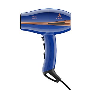 Secador de cabelo Andis 84040 Pro Dry Elite 1875 Watt com múltiplas configurações de turmalina iônica, 3 configurações de calor e 2 velocidades, acessório de estilização, cabo extra longo de 8