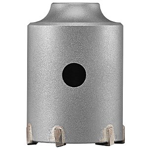 Broca Core de parede fina Bosch T3914SC 1 - 7/8 in. de carboneto SDS-Plus SPEEDCORE para remoção de alvenaria, tijolo e bloco.