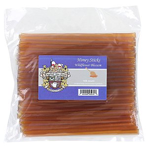Palitos de Mel de Flores Silvestres da Loja de Chá Inglês - 100 unidades, Flores Silvestres, 1,3 libra.