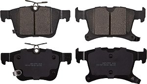 Conjunto de pastilhas de freio traseiro Wagner QuickStop ZD1901 para Chrysler Pacifica 2017