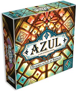 Expansão do jogo de tabuleiro Azul Stained Glass of Sintra - Confeccione painéis de janela coloridos. Jogo de estratégia de colocação de peças para crianças e adultos, a partir de 8 anos, 2-4 jogadores