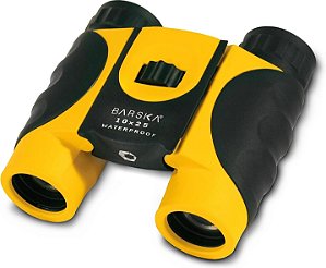 Binóculo Impermeável Compacto BARSKA 10x25 (Amarelo)