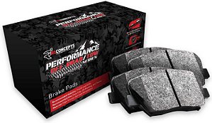R1 Concepts Performance Off-Road/Tow Brake Pads 2400-2439-00 Traseiro