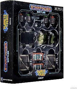 Batalhas de Starfinder: Conjunto Premium da Baía de Atracação de Planetas Perigosos