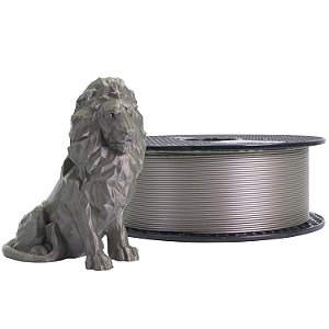 Prusament Pérola Mouse, Filamento PLA 1.75mm 1kg Carretel (2.2 lbs), Tolerância de diâmetro +/- 0.02mm