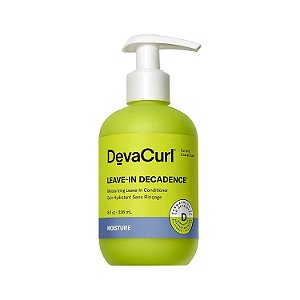 DevaCurl Leave-In Decadence® Condicionador Leave-In Hidratante, Oásis Verde, 8 fl. oz.