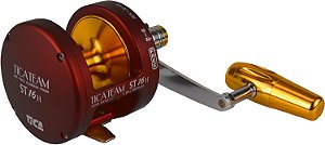 TICA STL16NRED Carretilhas de Pesca Tica Team St (Cor Personalizada) 3.7 Relação de Engrenagens, Multi