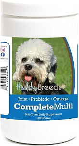 Suplemento Multivitamínico em Gel Duro Healthy Breeds Dandie Dinmont Terrier 120 Unidades