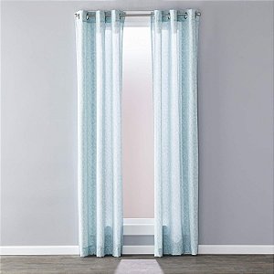 SKL Home by Saturday Knight Ltd. SUNSAFE Par de painéis de medalhão Salvatore, Spa, 84 polegadas x 40 polegadas, pacote com 2 unidades