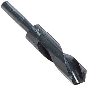 Broca de Aço de Alta Velocidade com Haste Reduzida de 1-9/16 da Drill America com Haste de 3/4, Série DWDRSD.