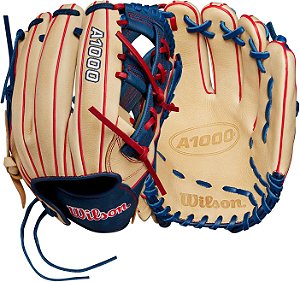 Luvas de beisebol Infield WILSON 2024 A1000 - 11, 11.5, 11.75 e 12