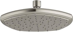 Chuveiro de chuva de única função de 8 polegadas, Níquel Escovado Vibrante, 2,5 GPM – Kohler 27051-BN