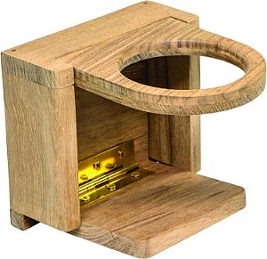 Porta-copos de teca dobrável Whitecap 62601