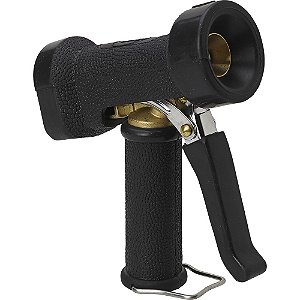 Vikan, Pistola de Água Preta, Resistente, Latão/EPDM/Borracha/Aço Inoxidável, 9324