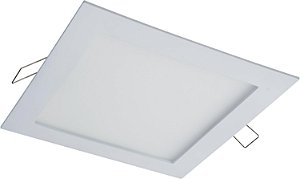 HALO SMD6S6940WHDM SMD 6 Luz embutida LED integrada Trim quadrado Downlight Montagem direta 90 CRI 4000K CCT, Branco