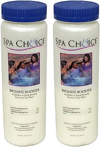 SpaChoice 472-3-5021-02 Reforçador de Bromo de Brometo de Sódio para Banheiras de Hidromassagem e Spas, 1 libra, 2 unidades