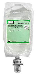 Sabonete Líquido Antibacteriano de Espuma Enriquecida da Rubbermaid Commercial, E2 - 37,2 Onças Líquidas, Livre de Corantes, Livre de Fragrâncias, Hidratante para as Mãos