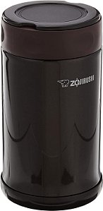 Pote de Comida de Aço Inoxidável Zojirushi, 25 Onças, Marrom Escuro
