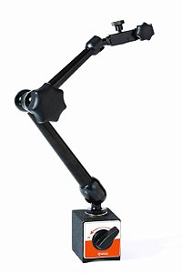 Base Magnética Groz com Braço Articulado | Comprimento do Braço: 13-3/8 polegadas | Ângulo de Trabalho: 150° | Capacidade Magnética: 176 libras (03422)