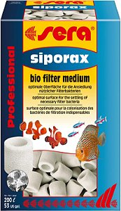 Sera Siporax Profissional 15 mm 1.000 mL, 10,2 oz. Acessórios para Filtro de Aquário