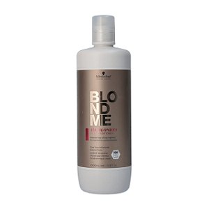 Condicionador Rico BLONDME para Todos os Loiros - Tratamento Diário Nutritivo - Força, Elasticidade e Brilho para Cabelos Loiros Naturais e Coloridos de Normais a Grossos, 1000 ml