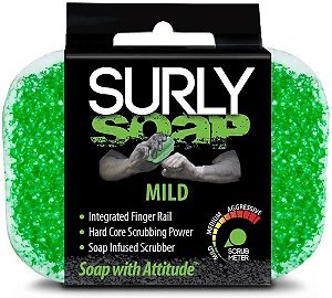 Sabonete em Barra SURLY Soap SS010 com Atitude, Suave, 6 Unidades, Verde