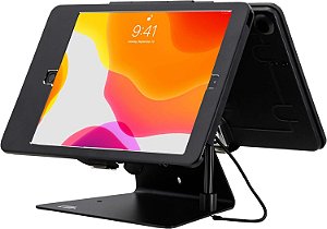 Suporte de Quiosque de Tablet Duplo - Suporte de Quiosque de Tablet de Segurança CTA Dual-Tablet com 2 Invólucros Separados para iPad 7ª/ 8ª/ 9ª Geração, iPad Air 3, iPad Pro
