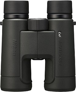 Binóculo Nikon PROSTAFF P7 8x42 | À prova d'água, antifog, grande porte com armadura de borracha, revestimento repelente a óleo e água e dioptria travável, modelo oficial Nikon USA limit