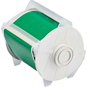 Brady 76639 GlobalMark 100' Comprimento x 4 Largura, B-569 Poliéster de Alto Desempenho, Fita Verde.