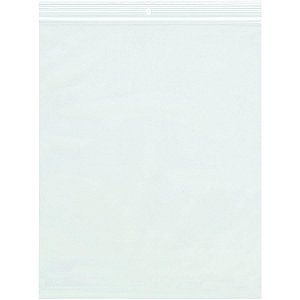 Caixa de Sacos de Polietileno Recicláveis com Furo para Pendurar, 2 mil, 4 x 4, Transparente (Pacote com 1000 unidades)