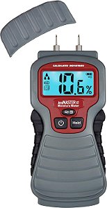 Calculadora Industriais 7440 AccuMASTER XT Medidor de Umidade Digital | Portátil | Tipo de Pino | Display LCD Retroiluminado | Detecta Vazamentos, Umidade e Umidade em Madeira, Paredes, Tetos, Carpetes e