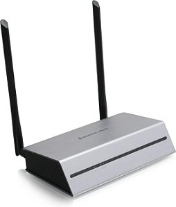 Transmissor de Áudio e Vídeo sem fio de longo alcance IOGEAR para Computador/Projetor DVI Ultra-extensor