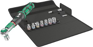 Wera 05075831001 Safe-Torque A 1 Imperial Set 1, Conjunto de Chaves de Torque, Acionamento de Cabeça Quadrada de 1/4, 2-12 Nm, 10 Peças