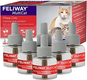 FELIWAY MultiCat Calming Pheromone, 30 Day Refill - 6 Pack
FELIWAY MultiCat Feromônio Calmante, Refil de 30 dias - Pacote com 6 unidades