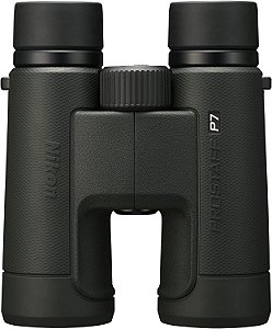 Nikon PROSTAFF P7 10x42 Binóculo | à prova d'água, anti-neblina, binóculo de tamanho completo com revestimento de borracha, revestimento repelente a óleo e água e dioptria bloqueável