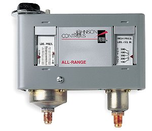 Controle de Pressão Duplo Johnson Controls P170SA-1C, 2 SPDT