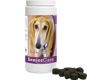 Biscoitos Macios para Cuidados de Cães Idosos da Raça Sloughi (100 unidades) da Healthy Breeds