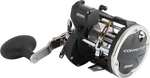 Carretilha de pesca com contador de linha e carretel trolling Okuma Convector