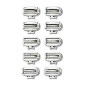 Refis de Lâminas de 5 Pentes para Barbear FLAMINGO - Lâminas para Mulheres - 10 unidades