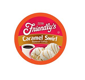 Cápsulas de café com sabor de sorvete da Friendly's, compatíveis com as cafeteiras Keurig K-Cup (Sabor Caramelo, 40 unidades)
