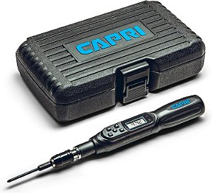 Chave de Torque Digital Capri Tools, Direção Dupla, 0.44-4.42 in. lbs./5.0-50 cNm/0.51-5.1 kg-cm (CP26000-50)