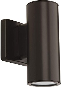 Iluminação Progress P563001-020-30K Cilindros para Área Externa, Bronze