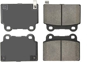 Pastilhas de freio esportivas StopTech 309.13680 com shims e ferragens