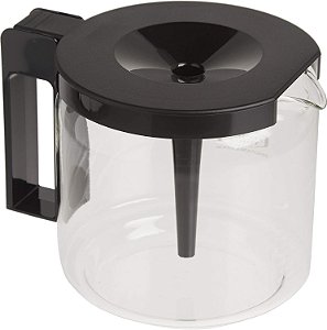 Jarra de vidro Technivorm 89830 1.25L, para as cafeteiras KBG, transparente/preto