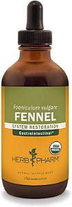 Extrato líquido de erva-doce orgânica certificada pela Herb Pharm para suporte ao sistema digestivo - 4 onças