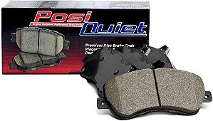 Conjunto de Pastilhas de Freio Traseiro Premium Cerâmico Posi Quiet 105.17190 para Modelos Selecionados de Chrysler, Dodge e Volkswagen Anos