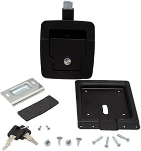 Produtos para veículos recreativos 015-246219 Trava de entrada com batida, preto