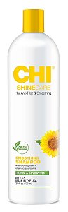 CHI ShineCare - Shampoo Suavizante 25 fl oz - Transforma Cabelos Opacos e Sem Brilho em Cabelos Condicionados e Lisos, Reparando Pontas Duplas e Frizz, Adicionando Brilho e Hidr