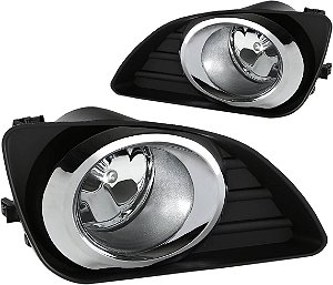DNA MOTORING FL-TCA09-CH Farol de Neblina Lado do Motorista e Passageiro Aumenta a visibilidade [Compatível com Camry XV40 10-11]