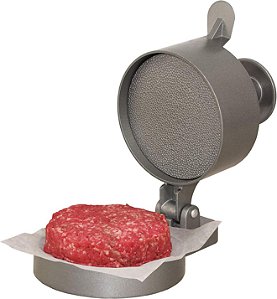 Prensa para Hambúrguer Weston, Faz 4 hambúrgueres de 1/2 de diâmetro para Hambúrguer, Bolos de Caranguejo, Linguiça, 113 a 340g, Ejetor
